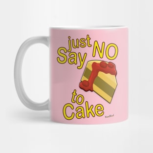 Just Say No To Cake Mug